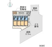 ★手数料０円★草加市吉町　月極駐車場（LP）